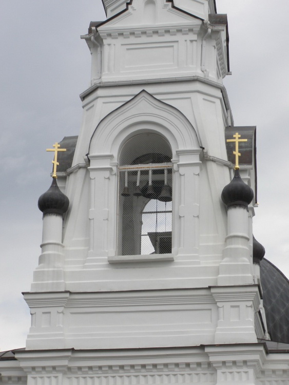 Сочи. Собор Михаила Архангела. архитектурные детали, Верхний  ярус  колокольни