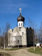 Церковь Ксении Петербургской, Всё ещё строится.<br>, Жабино, Гатчинский район, Ленинградская область