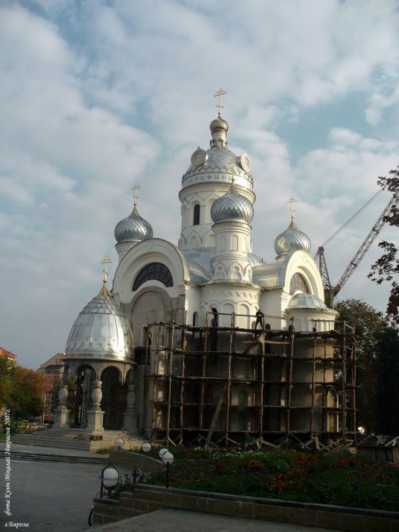 Берёза. Церковь Михаила Архангела. фасады