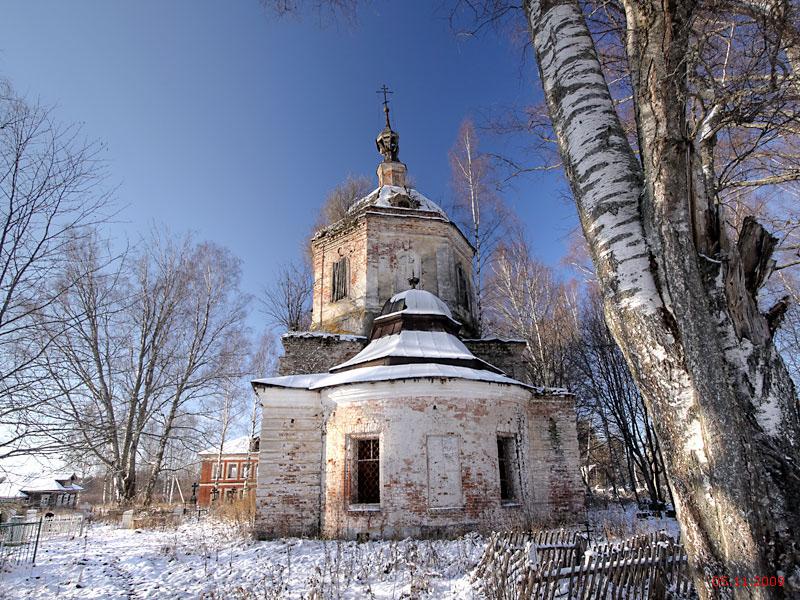 Церковь Рождества Христова, Погорелка (Угличский район, Ярославская область). фасады