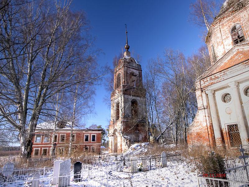 Церковь Рождества Христова, Погорелка (Угличский район, Ярославская область). фасады