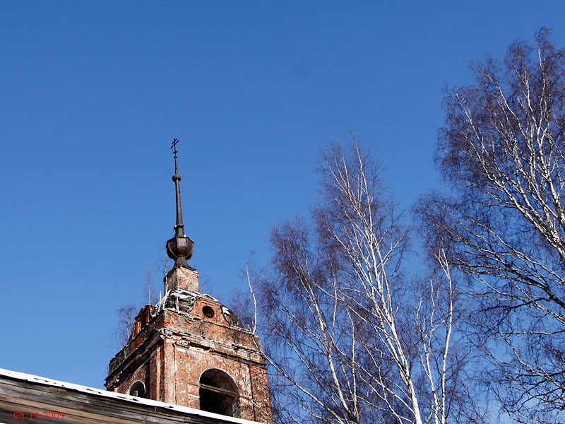 Церковь Рождества Христова, Погорелка (Угличский район, Ярославская область). архитектурные детали