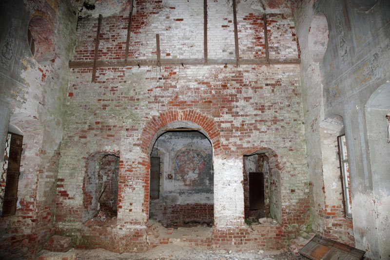Церковь Рождества Христова, Погорелка (Угличский район, Ярославская область). интерьер и убранство