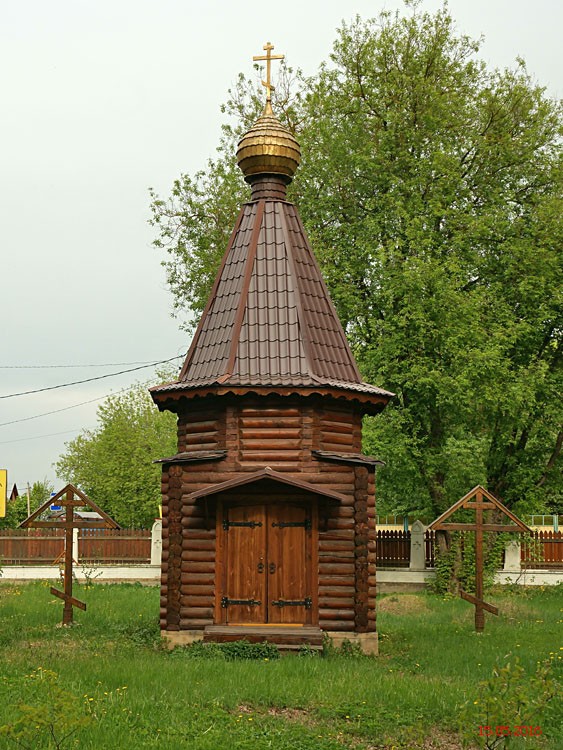 Часовня Тихвинской иконы Божией Матери, Саввинская Слобода (Одинцовский городской округ и ЗАТО Власиха, Краснознаменск, Московская область). фасады