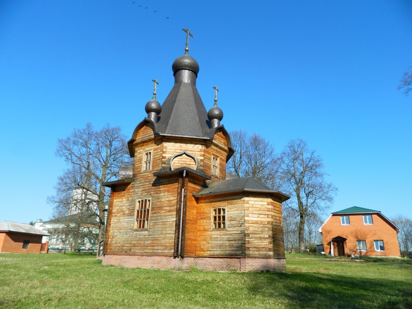 Церковь Покрова Пресвятой Богородицы на подворье Николо-Перервинского монастыря, Троицкое (Одинцовский городской округ и ЗАТО Власиха, Краснознаменск, Московская область). фасады, Подворье Николо-Перервинского монастыря. Покровская церковь