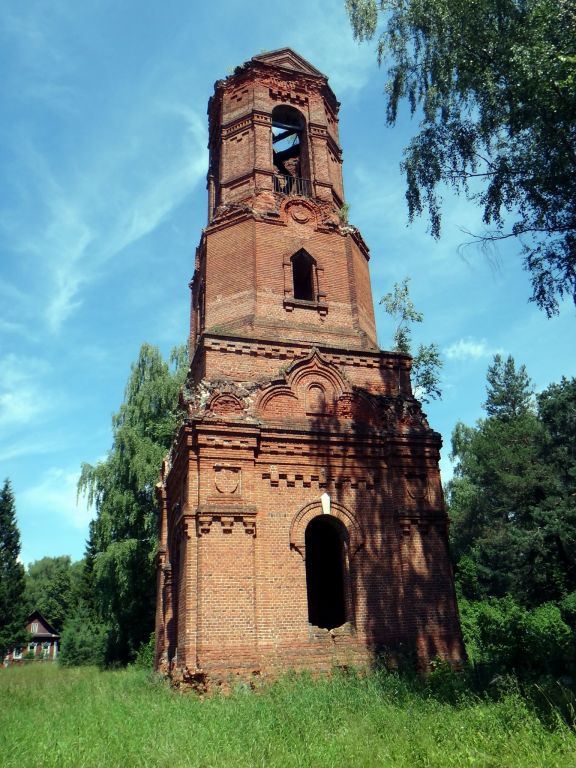 Колокольня церкви Николая Чудотворца, Шатур (Егорьевский городской округ, Московская область). фасады