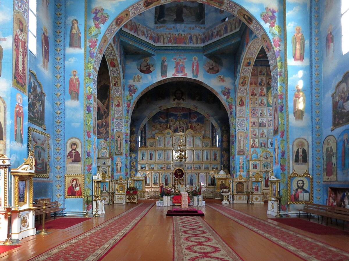 Кафедральный собор Преображения Господня, Слоним (Слонимский район, Беларусь, Гродненская область). интерьер и убранство