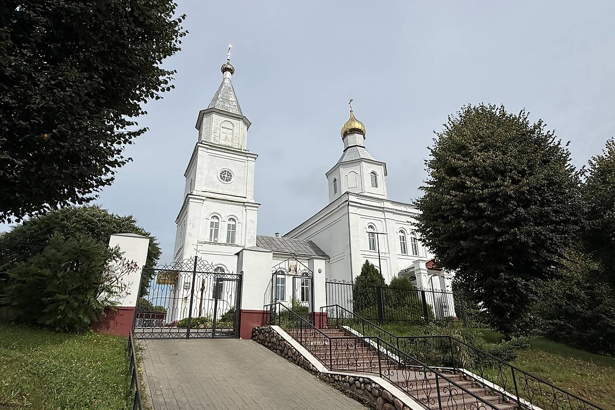 фасады. Церковь Николая Чудотворца, Логойск (Логойский район, Беларусь, Минская область)