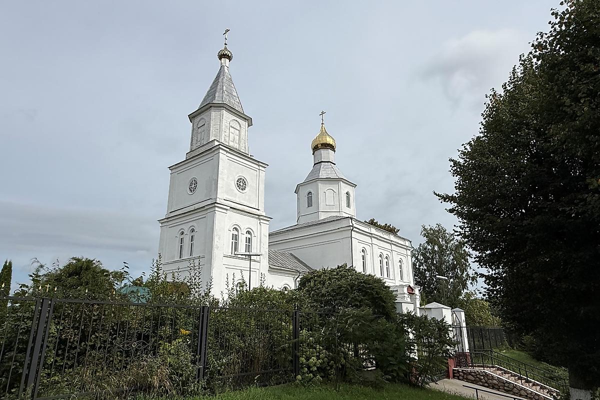фасады. Церковь Николая Чудотворца, Логойск (Логойский район, Беларусь, Минская область)