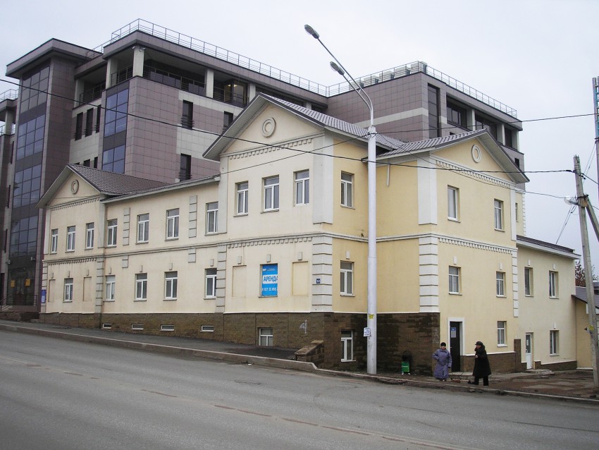 Благовещенский женский монастырь, Уфа (Уфа, город, Республика Башкортостан). фасады, Один из корпусов бывшего Благовещенского монастыря, дом № 12 по улице Сочинской..