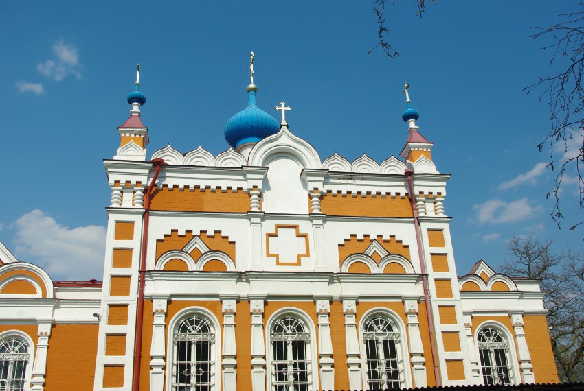 Лиепая. Церковь Алексия, митрополита Московского. архитектурные детали