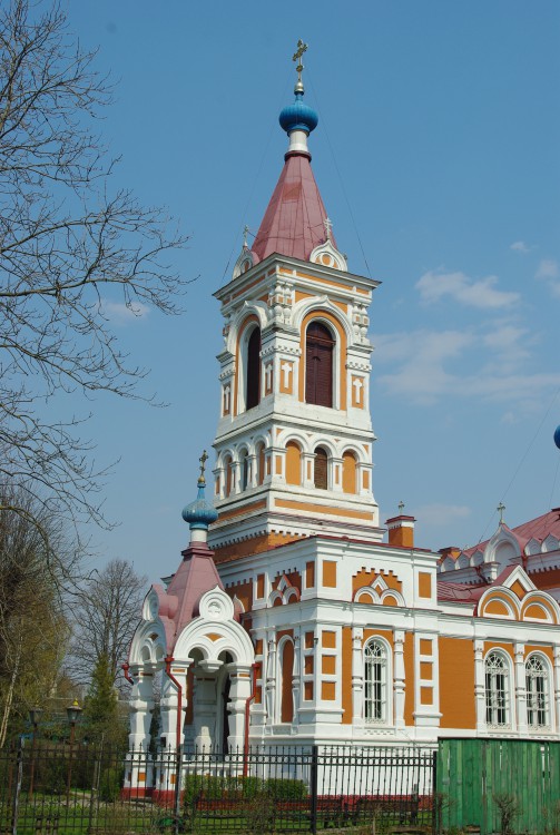 Церковь Алексия, митрополита Московского, Лиепая (Лиепая, город, Латвия). фасады, Колокольня.