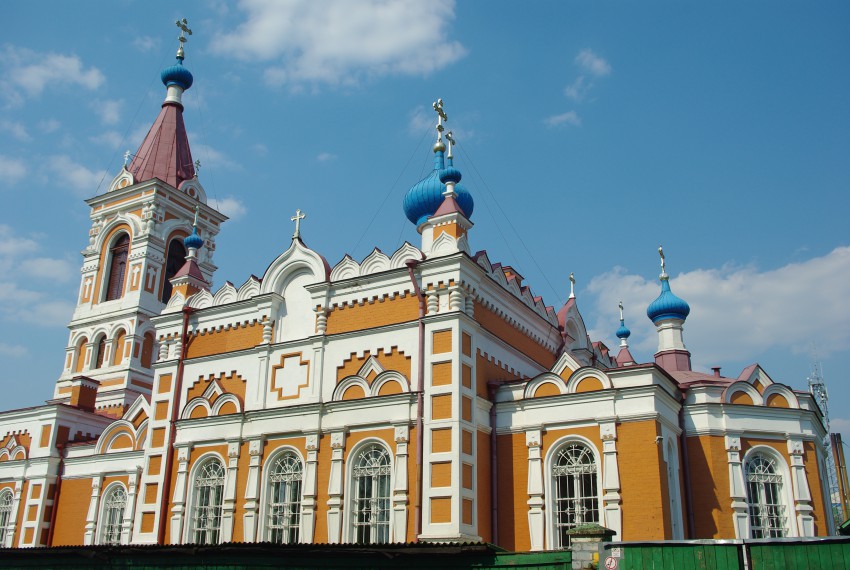 Лиепая. Церковь Алексия, митрополита Московского. фасады