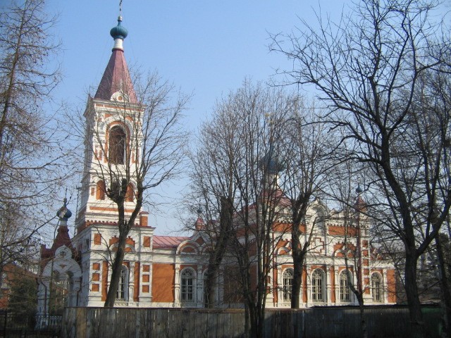 Лиепая. Церковь Алексия, митрополита Московского. фасады