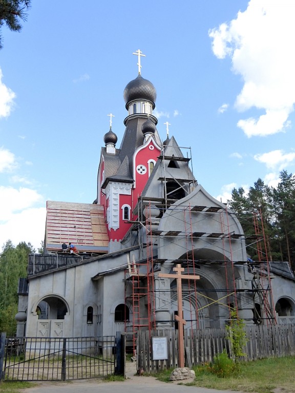 Церковь Вознесения Господня, Ждановичи (Минский район, Беларусь, Минская область). документальные фотографии