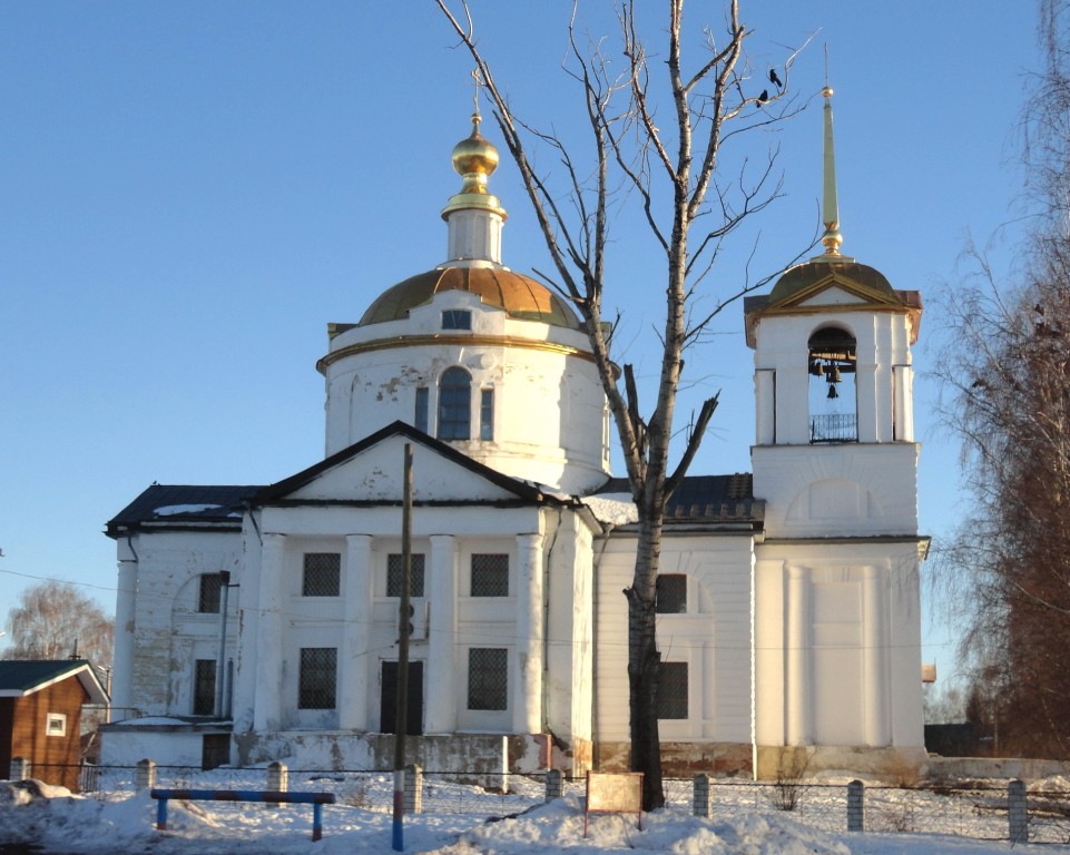 Елизарьево. Церковь Николая Чудотворца. фасады