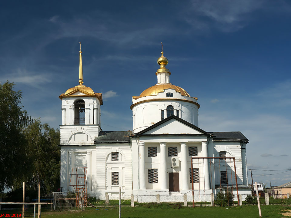 Церковь Николая Чудотворца, Елизарьево (Дивеевский район, Нижегородская область). фасады