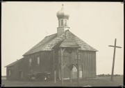 Церковь Воздвижения Креста Господня, Фото 1923 г. Польская электронная библиотека https://polona.pl/item/folwark-krzywicze-kolo-bielicy-cerkiew,NjY3MzE2MTE/0/#info:metadata<br>, Белица, Лидский район, Беларусь, Гродненская область