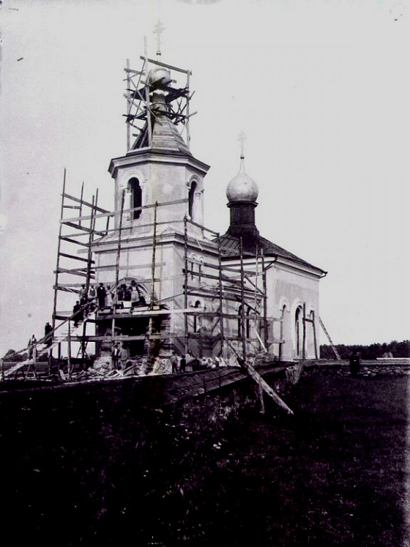 Церковь Николая Чудотворца, Лебеда (Лидский район, Беларусь, Гродненская область). архивная фотография, 1899 год фото с сайта http://globus.tut.by/lebeda/index.htm#church