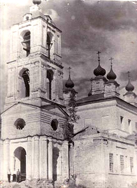 Церковь Николая Чудотворца, Никольское (Ивановский район, Ивановская область). архивная фотография, фото с сайта http://hramnikolskoe.cerkov.ru/files/2013/01/history.jpg