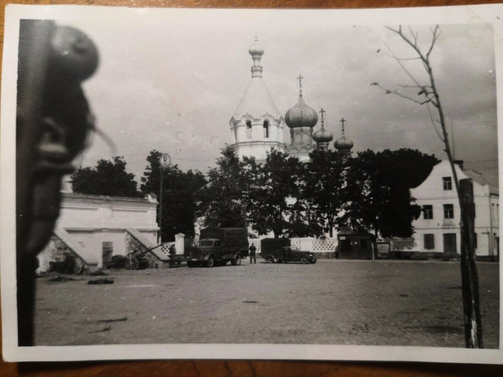 Церковь Николая Чудотворца, Поставы (Поставский район, Беларусь, Витебская область). архивная фотография, Фото 1941 г. с аукциона e-bay.de