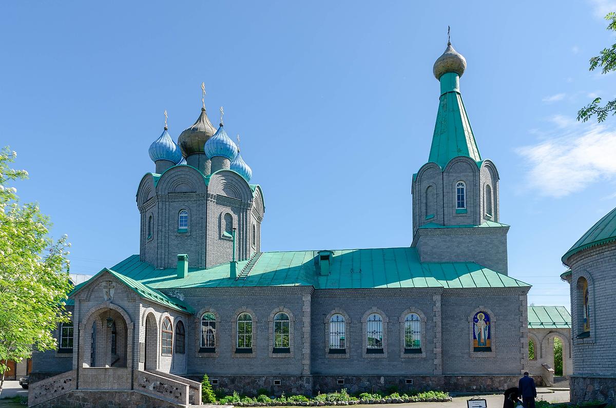 фасады. Кафедральный собор Николая Чудотворца, Мурманск (Мурманск, город, Мурманская область)