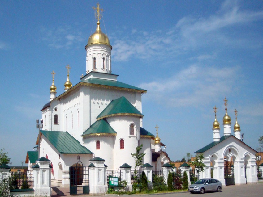 Веледниково. Церковь Сергия Радонежского. фасады