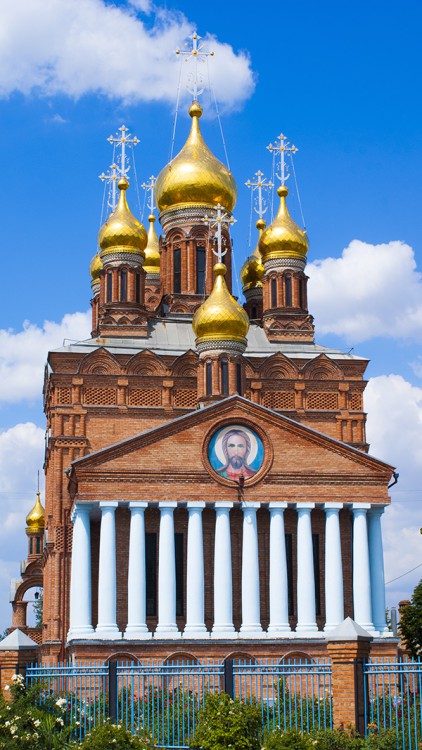 Кущёвская. Церковь Иоанна Богослова. фасады