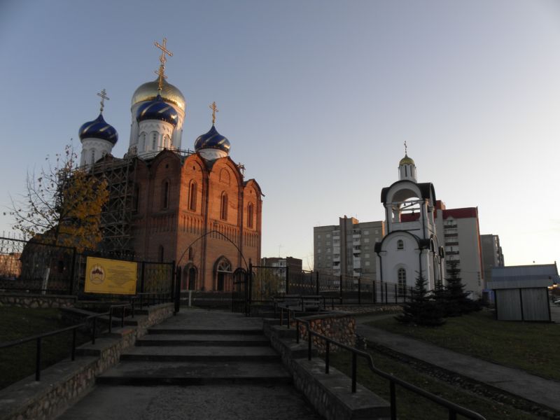 Молодечно. Кафедральный собор Успения Пресвятой Богородицы. документальные фотографии