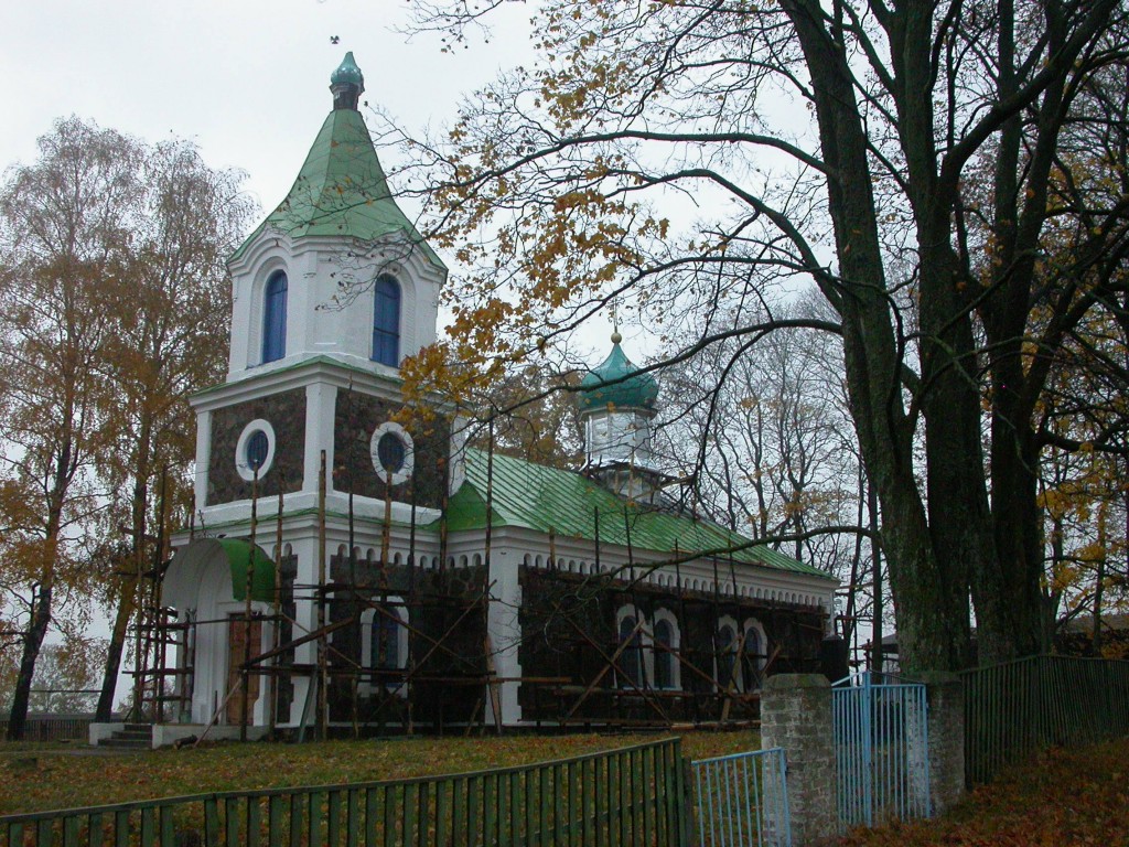 Марково. Церковь Троицы Живоначальной. фасады