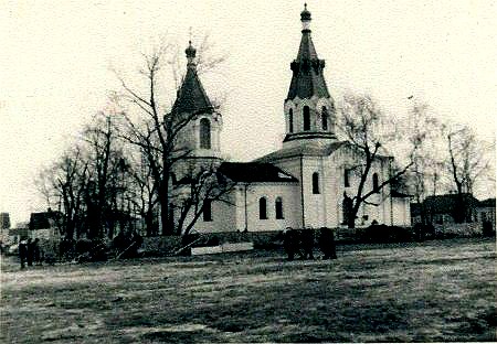 Церковь Покрова Пресвятой Богородицы, Молодечно (Молодечненский район, Беларусь, Минская область). архивная фотография, Фото с сайта: http://orda.of.by/.add/gallery.php?kurenec/church/sf / 30-40-е XX века