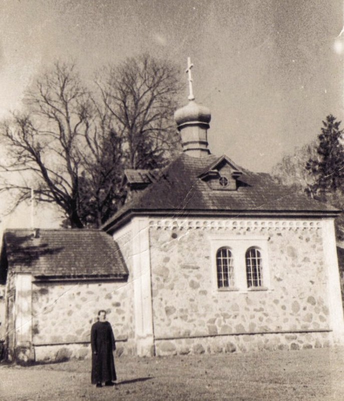 Церковь Успения Пресвятой Богородицы, Рабунь (Вилейский район, Беларусь, Минская область). архивная фотография, Фото 1950 года  сайта 