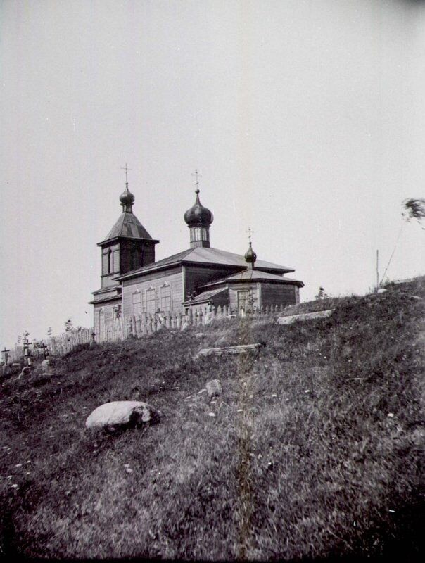 Церковь Параскевы Пятницы, Чернихово (Барановичский район, Беларусь, Брестская область). архивная фотография, Фото 1895 года с сайта orda.of.by