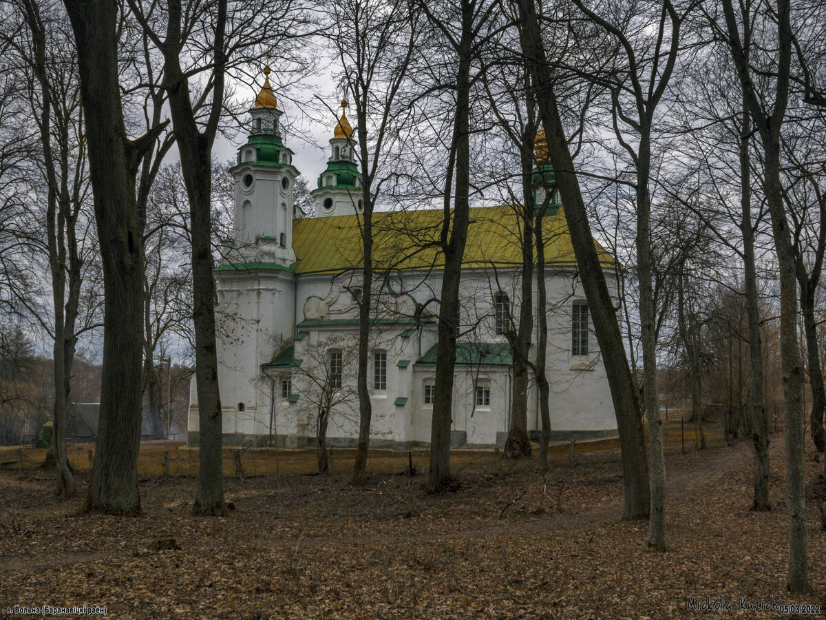 Церковь Троицы Живоначальной, Вольно (Барановичский район, Беларусь, Брестская область). фасады