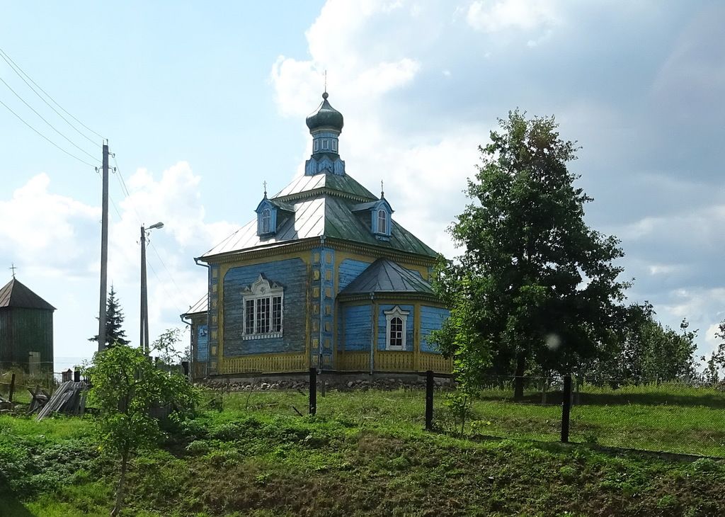 Городище. Церковь Воздвижения Креста Господня. фасады