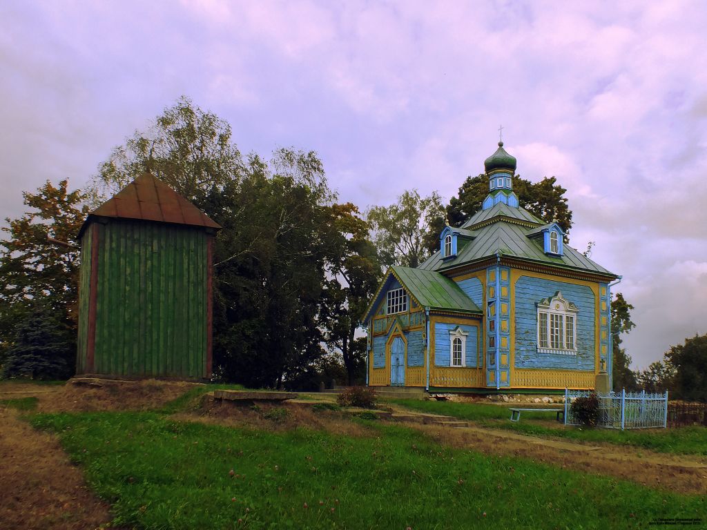 Церковь Воздвижения Креста Господня, Городище (Барановичский район, Беларусь, Брестская область). фасады
