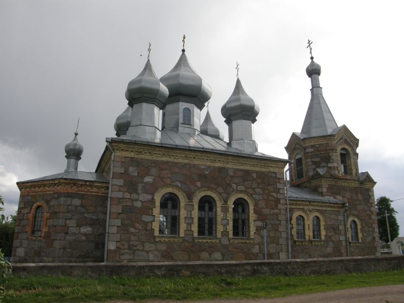 Церковь Николая Чудотворца, Старые Габы (Мядельский район, Беларусь, Минская область). фасады