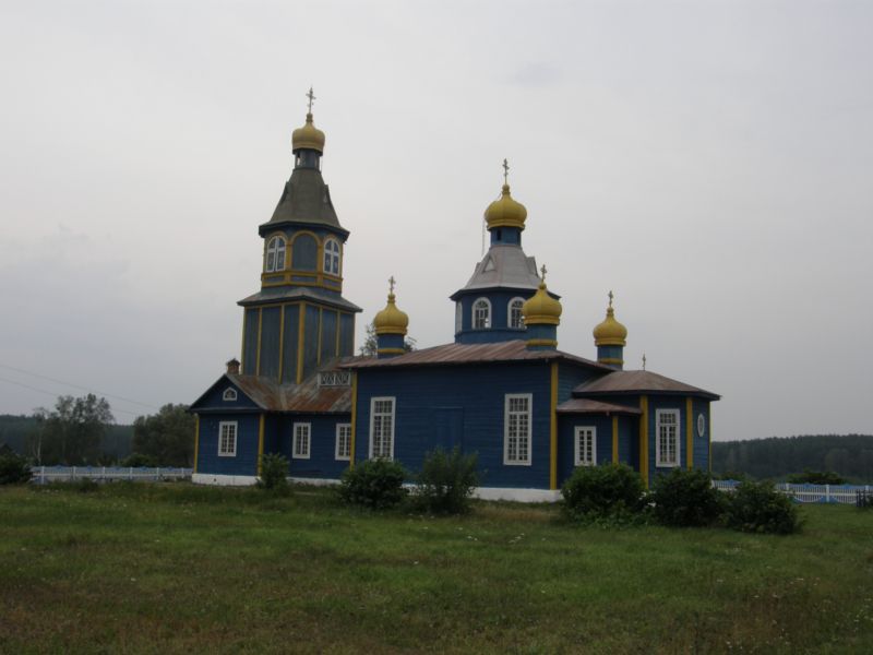 Церковь Николая Чудотворца, Полонка (Барановичский район, Беларусь, Брестская область). общий вид в ландшафте