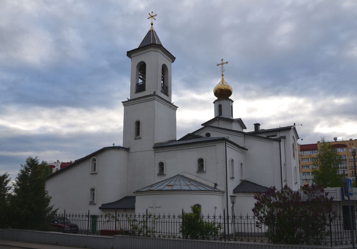 Церковь Георгия Победоносца, Витебск (Витебск, город, Беларусь, Витебская область). фасады, Вид с востока