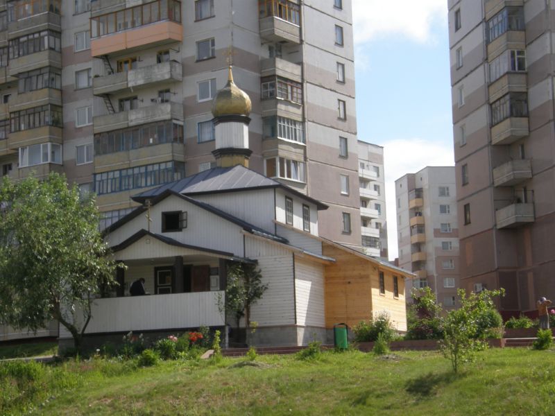 Витебск. Церковь Андрея Первозванного. общий вид в ландшафте