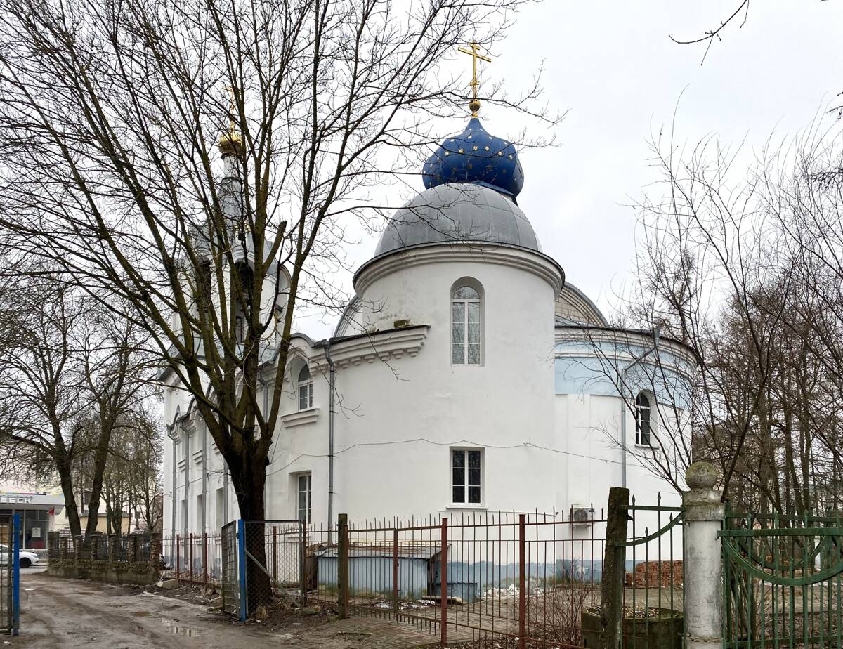 Церковь Успения Пресвятой Богородицы, Витебск (Витебск, город, Беларусь, Витебская область). фасады, Вид с юго-востока