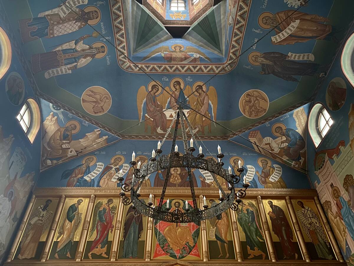 Церковь Успения Пресвятой Богородицы, Витебск (Витебск, город, Беларусь, Витебская область). интерьер и убранство, Своды