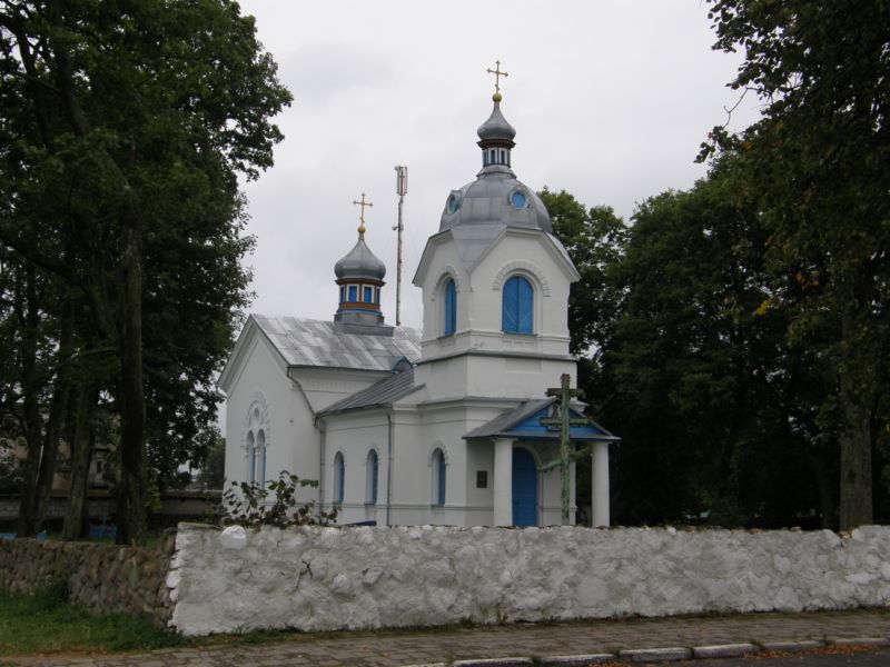 Церковь Антония Великого, Коссово (Ивацевичский район, Беларусь, Брестская область). общий вид в ландшафте