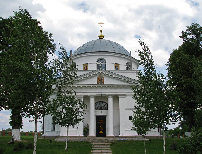 Диканька. Церковь Николая Чудотворца. фасады