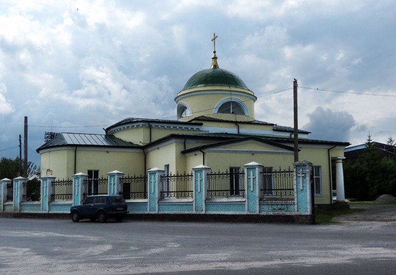 Церковь Рождества Христова, Ахтырка (Ахтырский район, Украина, Сумская область). общий вид в ландшафте