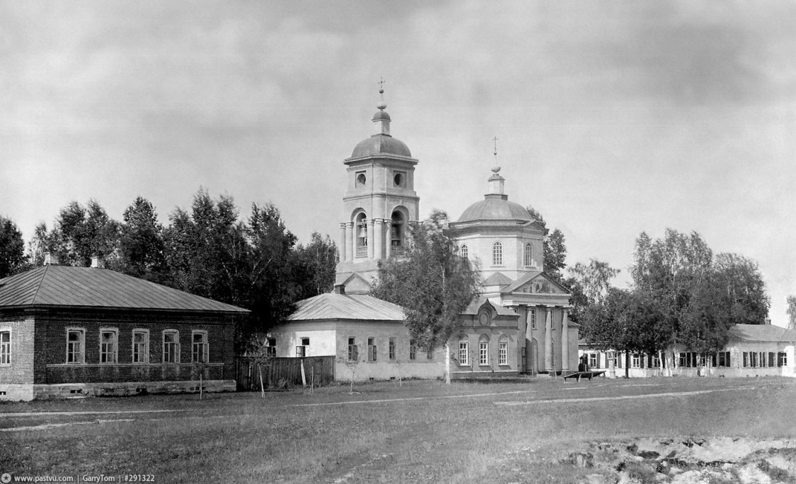 Церковь Всех Святых, Елатьма (Касимовский район и г. Касимов, Рязанская область). архивная фотография, 1905—1915,Направление съемки:север с сайта https://pastvu.com/p/291322
