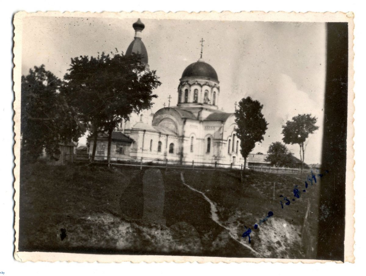 Церковь Николая Чудотворца, Петриков (Петриковский район, Беларусь, Гомельская область). архивная фотография, Фото 1949 г. из приходского архива