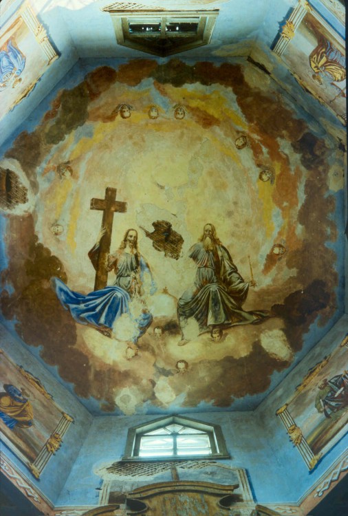 Пестово. Церковь Сергия Радонежского. интерьер и убранство, фото 1993