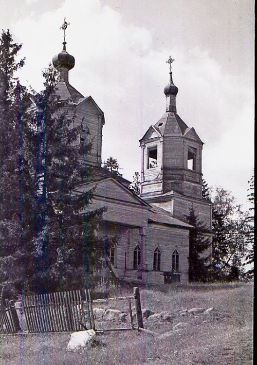 Пестово. Церковь Сергия Радонежского. фасады, Церковь Сергия Радонежского в дер.Пестово