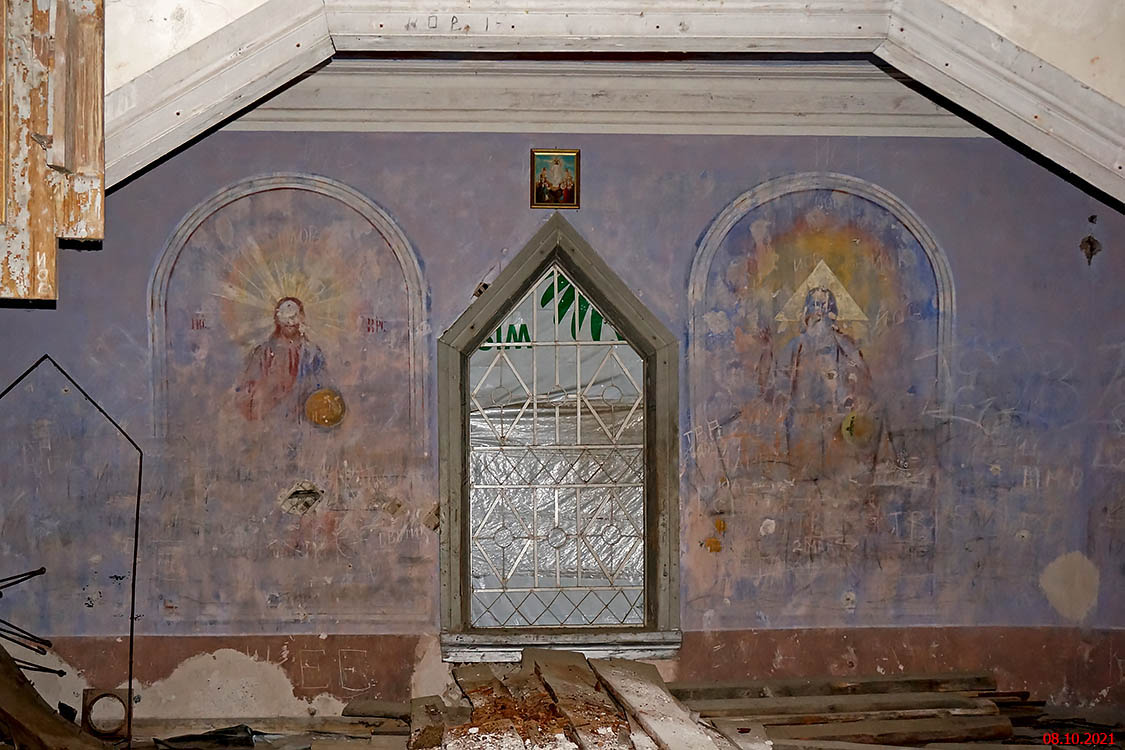 Церковь Сергия Радонежского, Пестово (Лесной район, Тверская область). интерьер и убранство